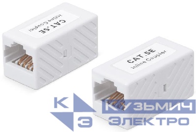 Соединитель проходной 8P8C (RJ-45) UTP кат.5Е mini PCB Gigabit SUPRLAN 10-0330