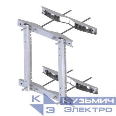 Кронштейн столбовой универсальный ШКК/ШКВ 6U-12U