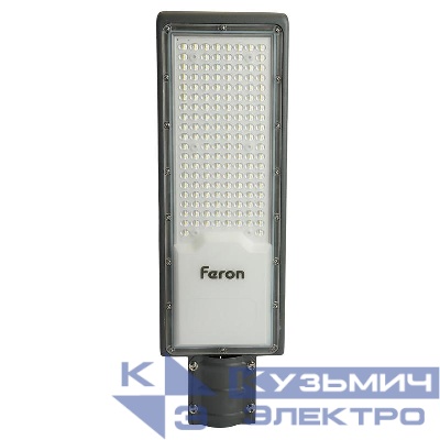 Светильник светодиодный SP3035 120Вт 6400К IP65 AC 230В/50Гц уличный сер. FERON 41581