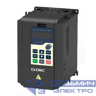 Преобразователь частоты 3ф 380В 30кВт встроенный тормозной прерыватель DKC V2000-T0030G