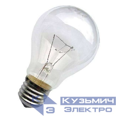 Лампа накаливания Б 60Вт E27 230В верс. Лисма 303393400\303456600
