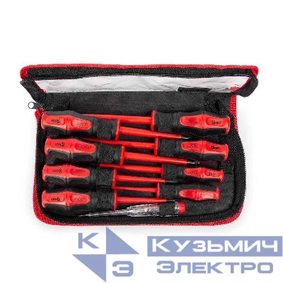 Набор диэлектрических отверток "Профи" НИО-09 КВТ 78620