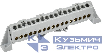 Шина L "фаза" в комб. изол. "Стойка" 6х9-17-Ср TEKFOR IEK TF-NN10-17-DP-K03