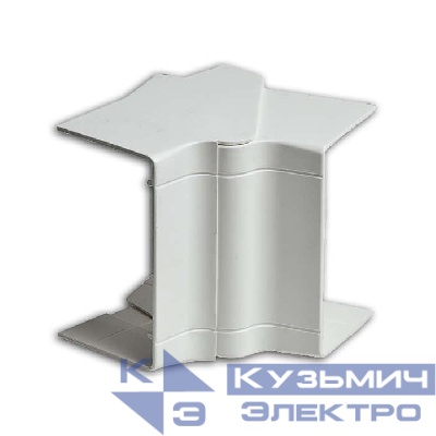 Угол для кабель-канала РКК внутренний 100х60/40 разводной бел. Ruvinil УВН-100х60