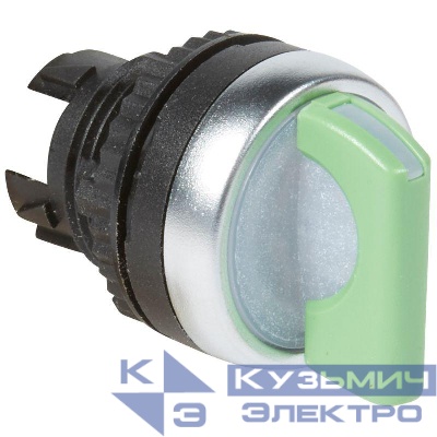 Переключатель Osmoz с подсветкой 2 пол. с фикс. 45град. Leg 024032