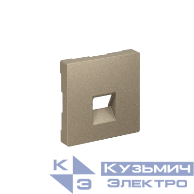 Накладка AtlasDesign для информационных функций типа Keystone шампань SE ATN000584