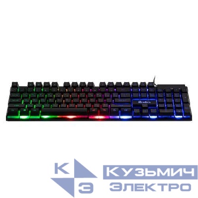 Клавиатура KG380 игровая проводная с подсветкой черн. Intro Б0056138