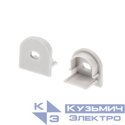 Заглушка ARH-WIDE-B-H20 Round с отверстием пластик Arlight 016185