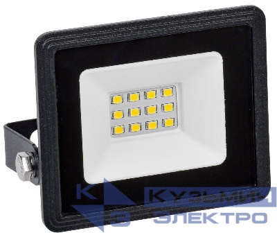 Прожектор светодиодный СДО 06-10 6500К IP65 черн. IEK LPDO601-10-65-K02