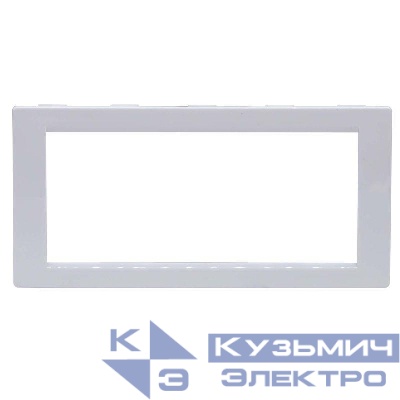 Рамка 4мод. универс. под Brava/VIVA/45х45 бел. DKC F00013