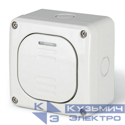 Переключатель настенный 1-кл. 1п 20А IP66 бел. DKC DIS1375212