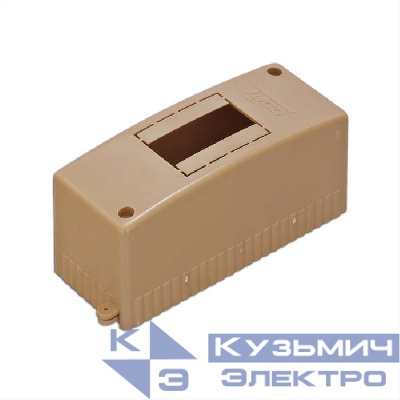 Бокс ОП Тусо 2мод. IP30 коричн. Рувинил 68022К