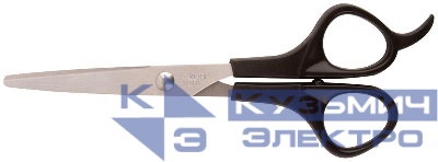 Ножницы бытовые нержавеющие пластиковые ручки толщина лезвия 1.5мм 160мм FIT 67352