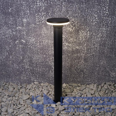 Светильник светодиодный DH106 7Вт 4000К 420лм уличный с клеммой в комплекте черн. FERON 06348