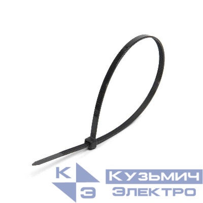 Хомут нейлоновый НСС "EasyFix" 4х300 черн. (уп.100шт) Fortisflex 84816