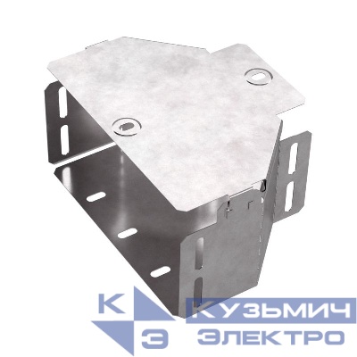 Переходник для лотка симметричный 200х100х100 с крышкой Стандарт Промрукав PR16.0475