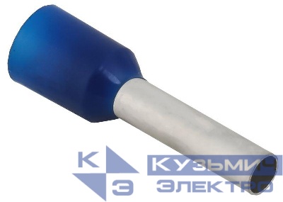 Наконечник НШВИ 2.5-10 темн. син. (уп.100шт) IEK UGN11-D25-010-100