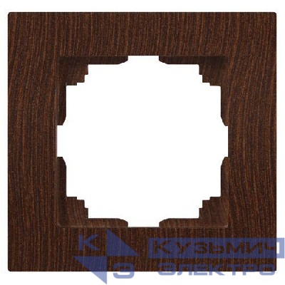 Рамка 1-м СП Accent 6-501-10 венге Intro Б0063770