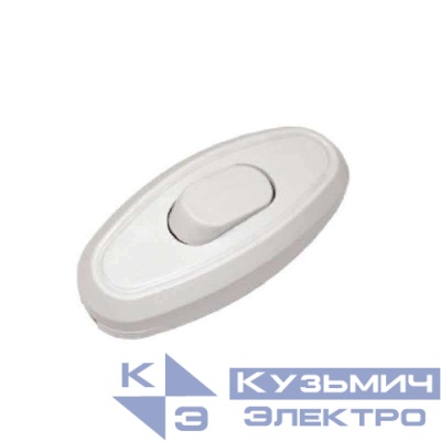 Переключатель бра 6А 250В (еврослот) бел. UNIVersal А106