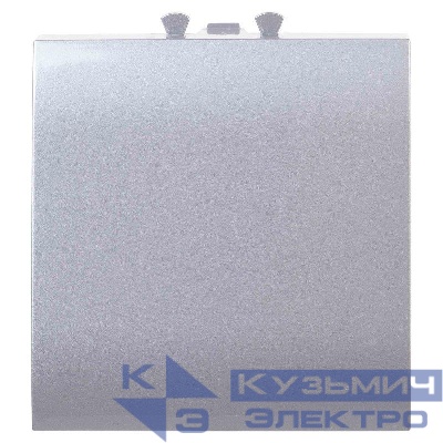 Вывод кабеля модульный "Avanti" "Закаленная сталь" 2 модуля DKC 4404982