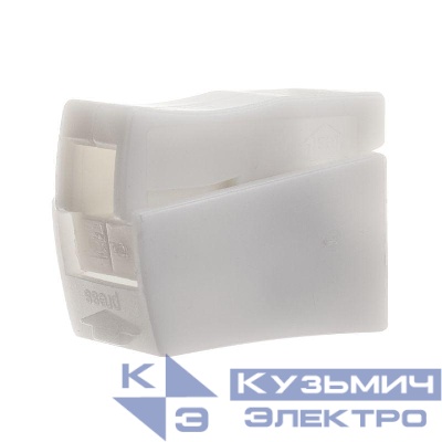 Клемма СМК 224-112 для светильника 2-проводная 1.0-2.5/0.5-2.5кв.мм бел. (уп.100шт) Rexant 07-2411