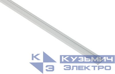 Профиль врезной анодир. с фланцем CAB251 21х6мм 2м 2206-1 ЭРА Б0039440