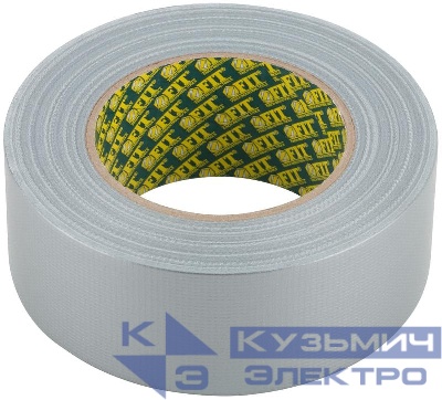 Лента клейкая универсальная армированная "Ductape" 48ммх50м FIT 11750