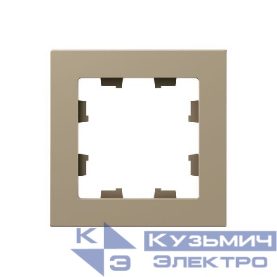 Рамка 1-м Эпика пластик шампань EKF UP1-FPC-01