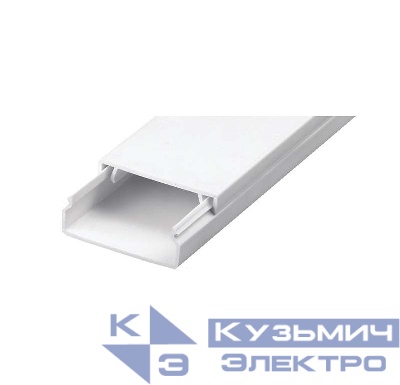 Кабель-канал 40х16 L2000 с двойн. замком пластик Урал Пак КК-19040016-048