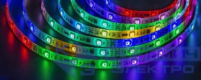 Лента светодиодная 71 834 NLS-5050RGBM30-5-IP65-12V 5Вт/м "Бегущая волна" (уп.5м) Navigator 71834