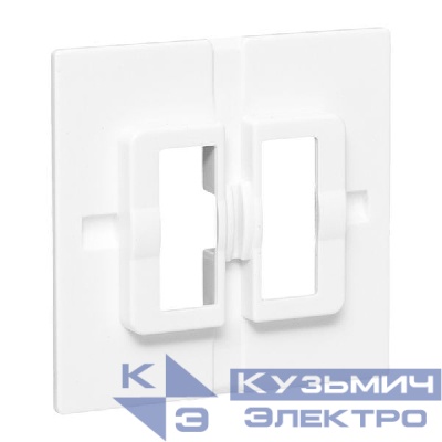 Пластина переходная для 1-кл./2-кл. выключателя IP44 Эпика бел. EKF UP1-SWW-44