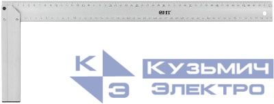 Угольник столярный литой профи 500мм алюм. FIT 19555