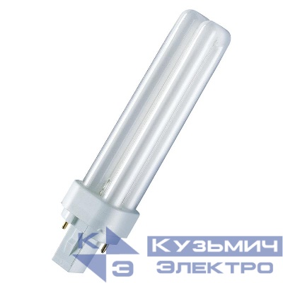 Лампа люминесцентная компактная DULUX D 26Вт/840 G24d-3 OSRAM 4099854123047
