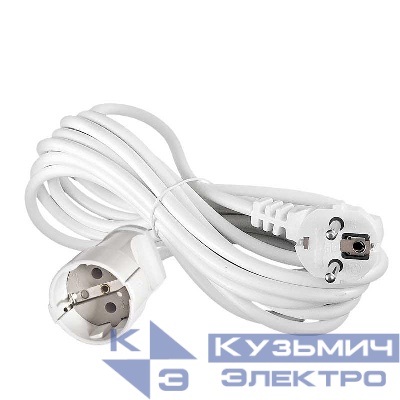Удлинитель-шнур 5м с заземл. УШ-16А шнур ПВС 3х1.5 Universal 1738