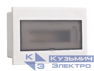 Корпус навесной дв. 1 ряд 13 мод. IP41 ЩРН-П пласт. прозр. DEKraft 31063DEK
