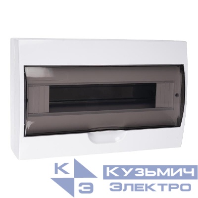 Бокс модульный накладной PDB/W 1015 WH (ЩРН-П-15) IP41 пластик. Pro JazzWay 5071711