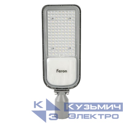 Светильник светодиодный SP3050 100Вт 5000К IP65 AC 230В/50Гц уличный сер. FERON 41268