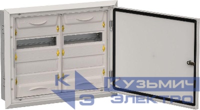 Корпус ЩРв-48 (2х24) TITAN 5 505х625х130 IP31 метал. сер. IEK TI5-50-V-2X024-31-7035