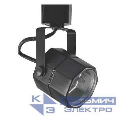 Светильник-прожектор трековый PTR 25 GU10 IP20 230В BL черн. JazzWay 5037939