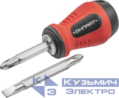 Отвертка двухсторонняя 82 994 OHT-Оt02-DS-PH2-SL6-40 ОНЛАЙТ 82994