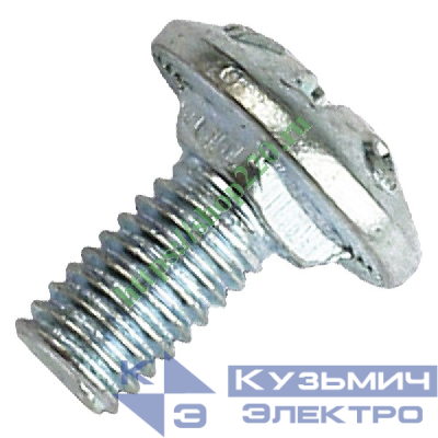 Винт с крестообразным шлицем М6х12 (уп.100шт) Промрукав PR08.2431