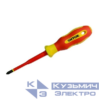 Отвертка 1000В Ph2x100мм (09320) SHTOK 376347