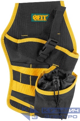 Пояс для инструмента кобура для шуруповерта полиэстер 8 отделений FIT 12530