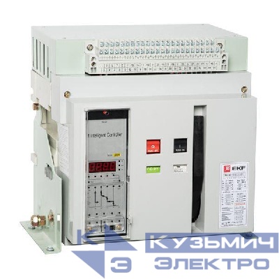 Выключатель автоматический 3п 3200/2500А 100кА ВА-45 PROxima стац. EKF mccb45-3200-2500