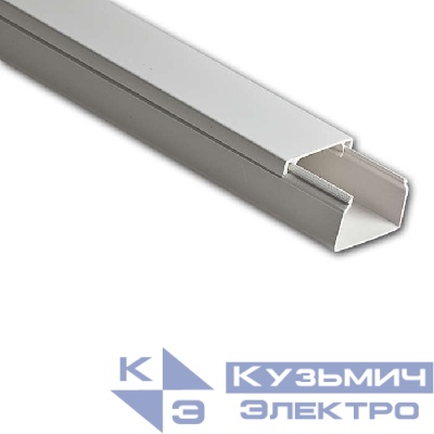 Кабель-канал 40х25 L2000 пластик бел. Ruvinil РКК-40х25
