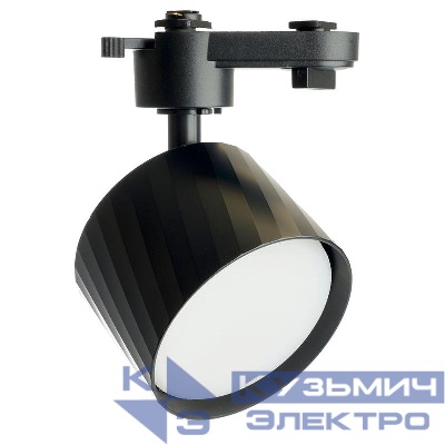 Светильник трековый AL125 LINEA под лампу GX53 черн. FERON 48777