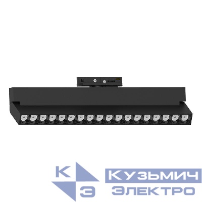 Светильник светодиодный трековый AL139 LensFold 18Вт 4000К 1620лм 30град. на шинопровод черн. FERON 51718