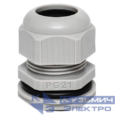 Сальник PG21 d13-18мм (d отверст. 28мм) IP54 (уп.2шт) PROxima EKF plc-pg-21-2-r