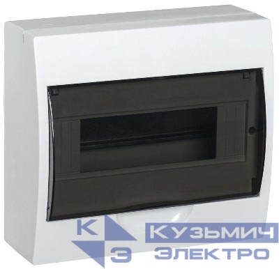 Корпус навесной ЩРН-Пк-10 Krepta 3 IP41 пластик. бел. IEK MKP12-N-04-10-41