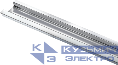 Профиль для светодиодной ленты 91 940 ИПСЛ-03 врезной алюм. 2м Innolux 91940